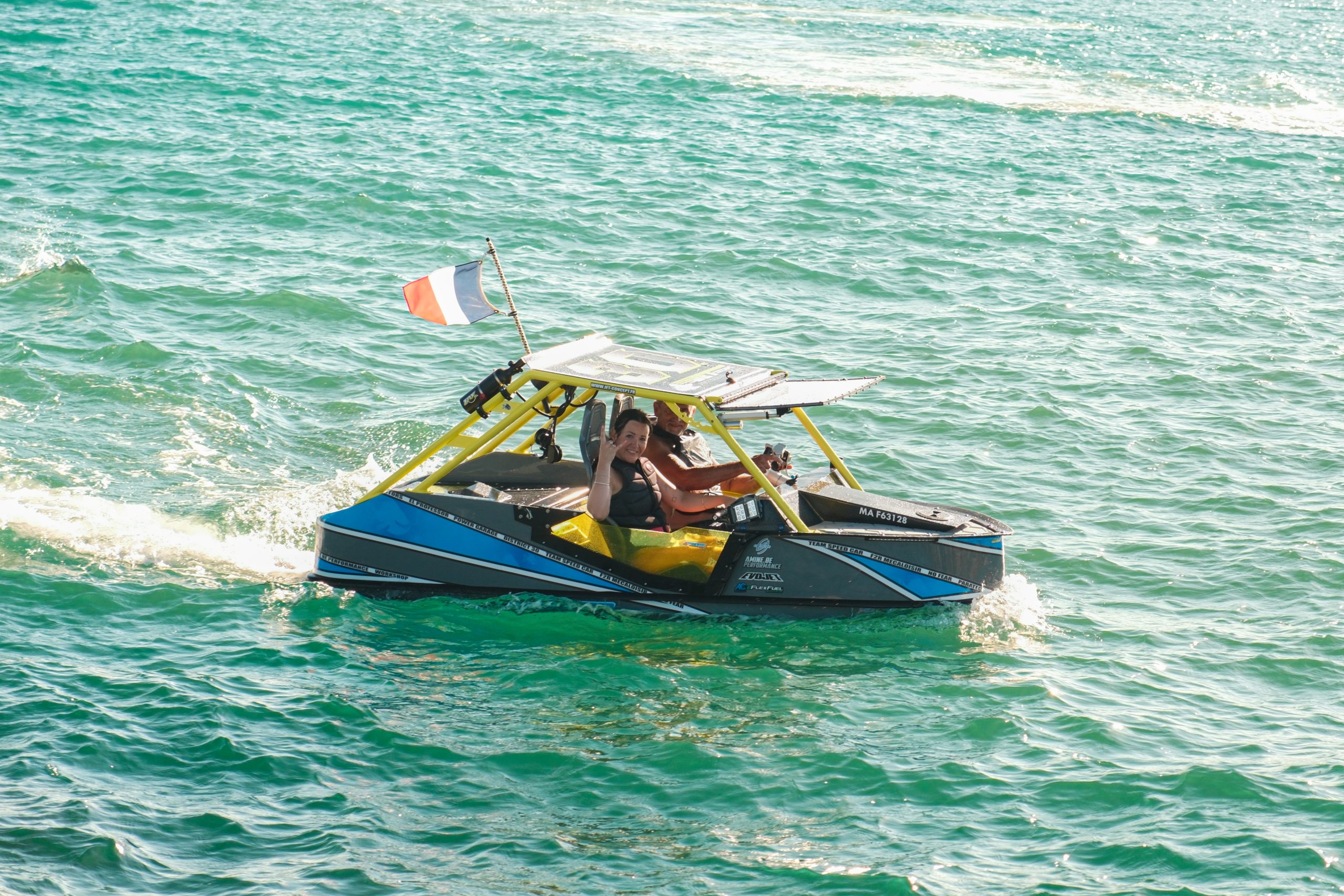 Jet Boat sur l'eau
